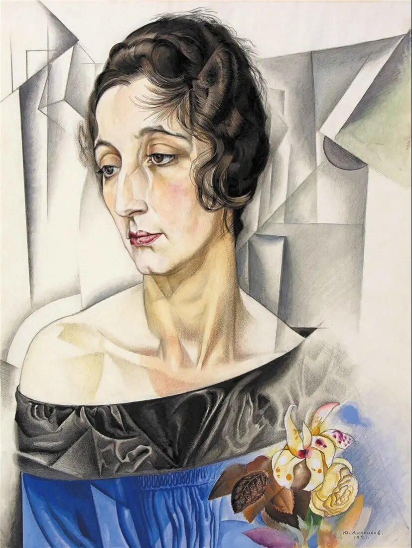 Портрет Марии Соколовской. 1921