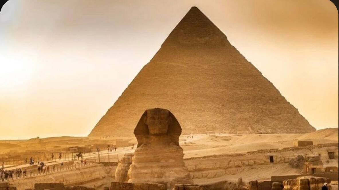 Пирамида Хеопса.