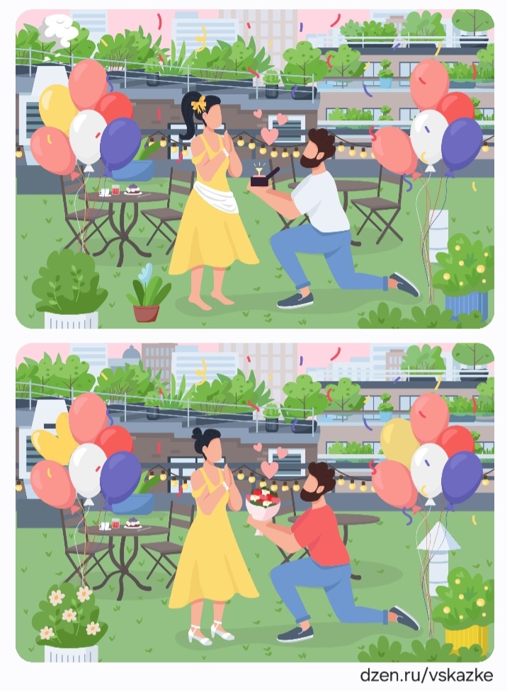 Найдите различия на картинке