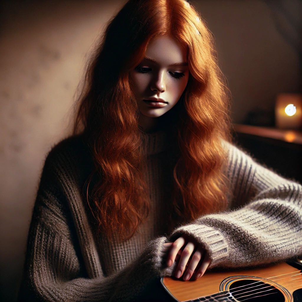 Грустит, потому что не может взять баррэ