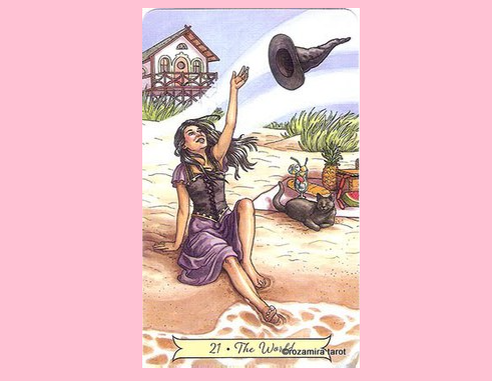 Аркан Мир в колоде Повседневной Ведьмы