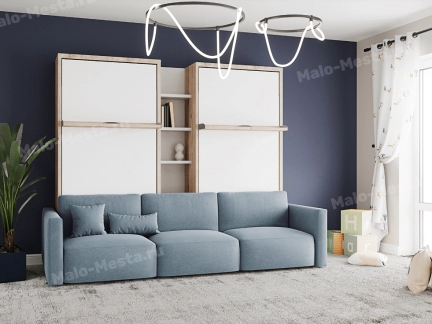 Как вместить третью кровать в детскую, не жертвуя пространством?