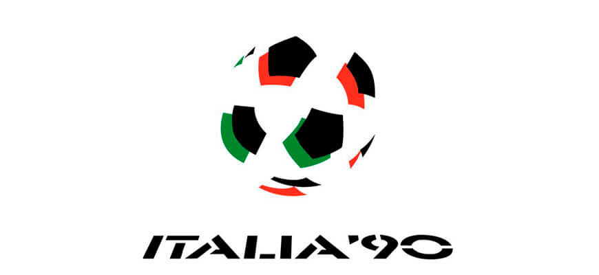 Официальный логотип чемпионата мира 1990 года в Италии