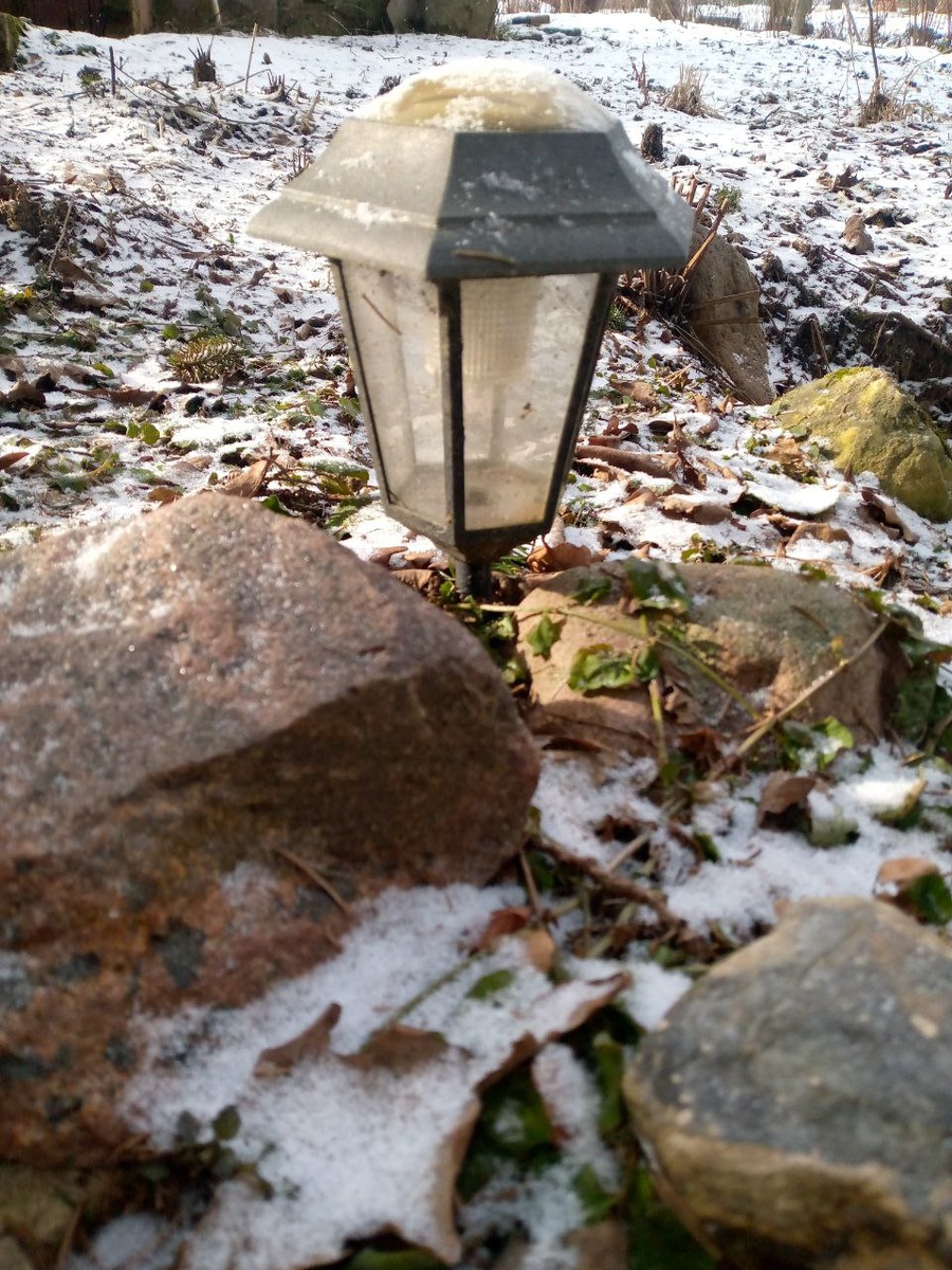 Солнышко всё же пробивается 