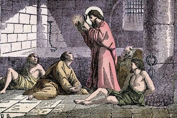 Изображение святого Валентина XIX века, на котором он представлен как епископ Терни. (Фото: Getty Images)