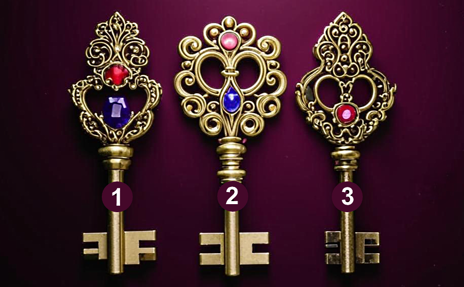 Выберите ключ 