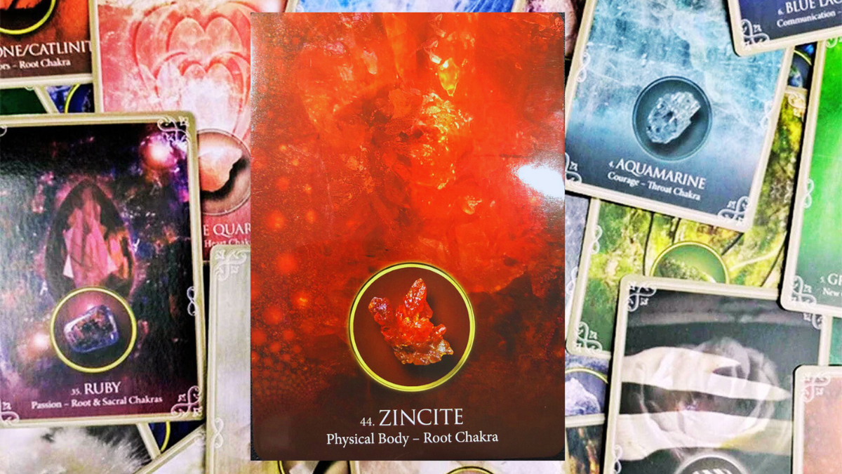 Цинкит. Photo «Eternal Crystals Oracle» Jade-Sky