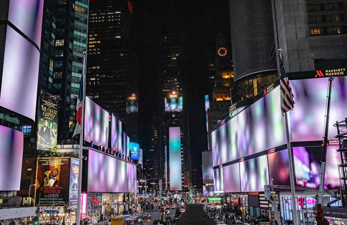 Lifeworld, New York, 2024. Commissioned by CIRCA. Michael Hull © 2024 Olafur Eliasson