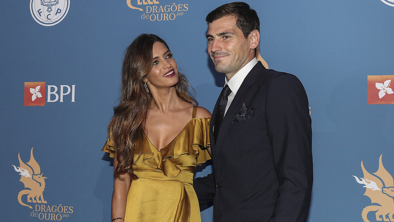    Икер Касильяс и Сара Карбонеро. Getty Images