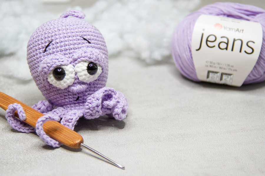 Осьминожка Крошка. Авторский мастер-класс.