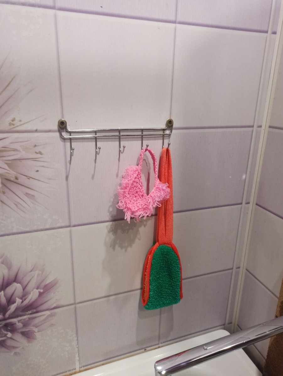 Вешалка для мочалок