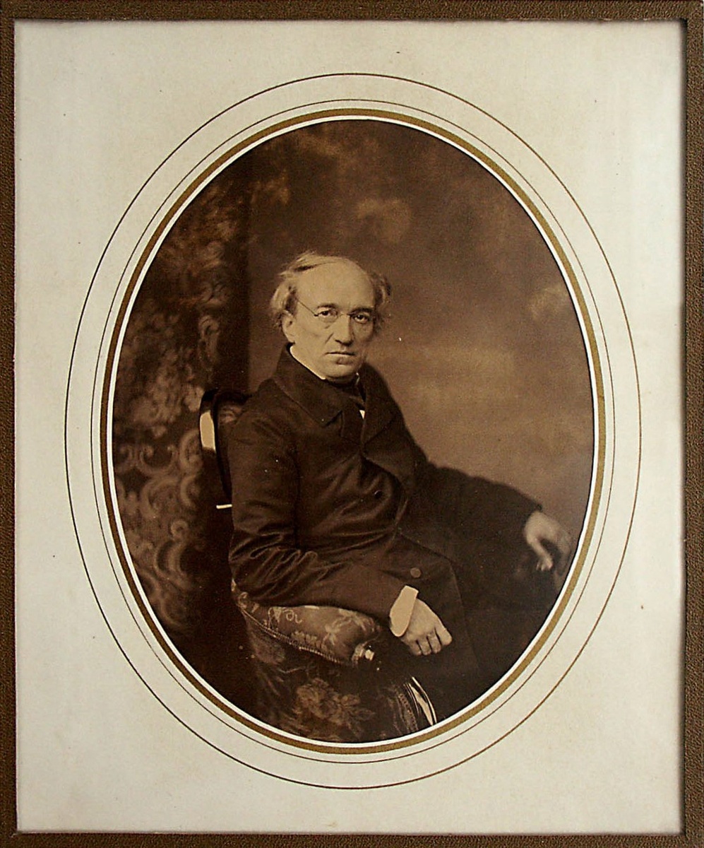 Портрет Ф.И. Тютчева. Фотография С.Л. Левицкого. Санкт-Петербург. Начало 1850-х гг. Из собрания Музея-заповедника «Усадьба «Мураново».