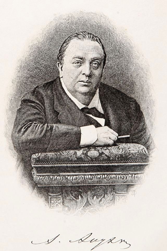 Портрет А.Н. Апухтина. Из издания «Сочинения А.Н. Апухтина. Санкт-Петербург, 1907 г. Типография А. С. Суворина».