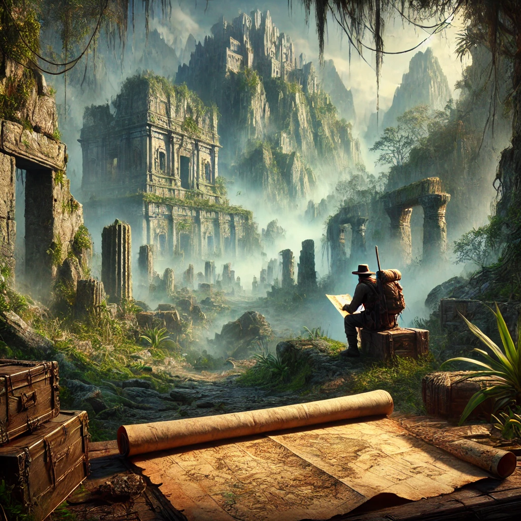 🌍✨ Затерянные города: следы прошлого