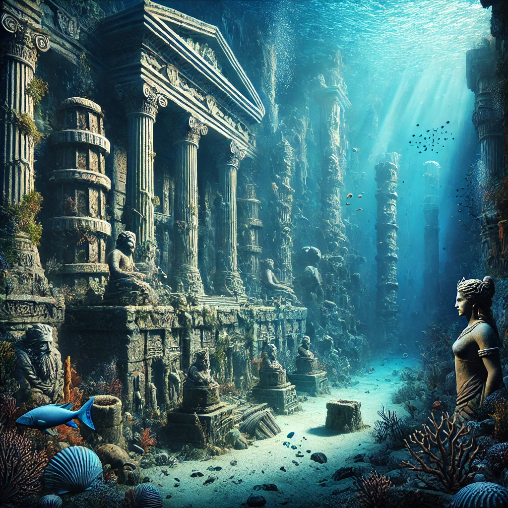 🌊🏛️ Атлантида: самая загадочная потерянная цивилизация