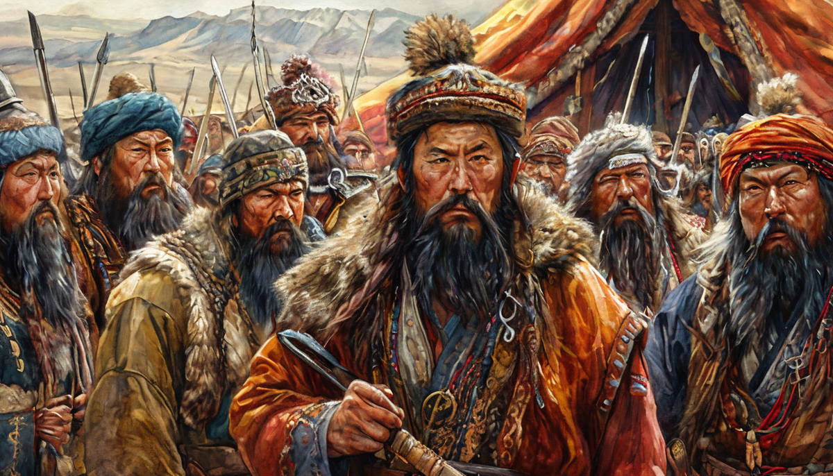 Их глаза блестели жаждой власти, монеты звенели под  дорогим мехом...