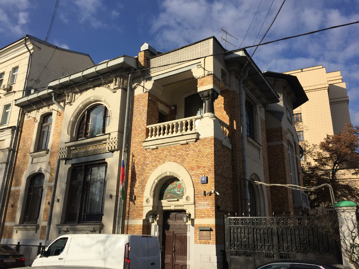 Особняк в Глазовском переулке, который в 1898-1899 гг. Кекушев построил для себя, а потом продал О.Листу