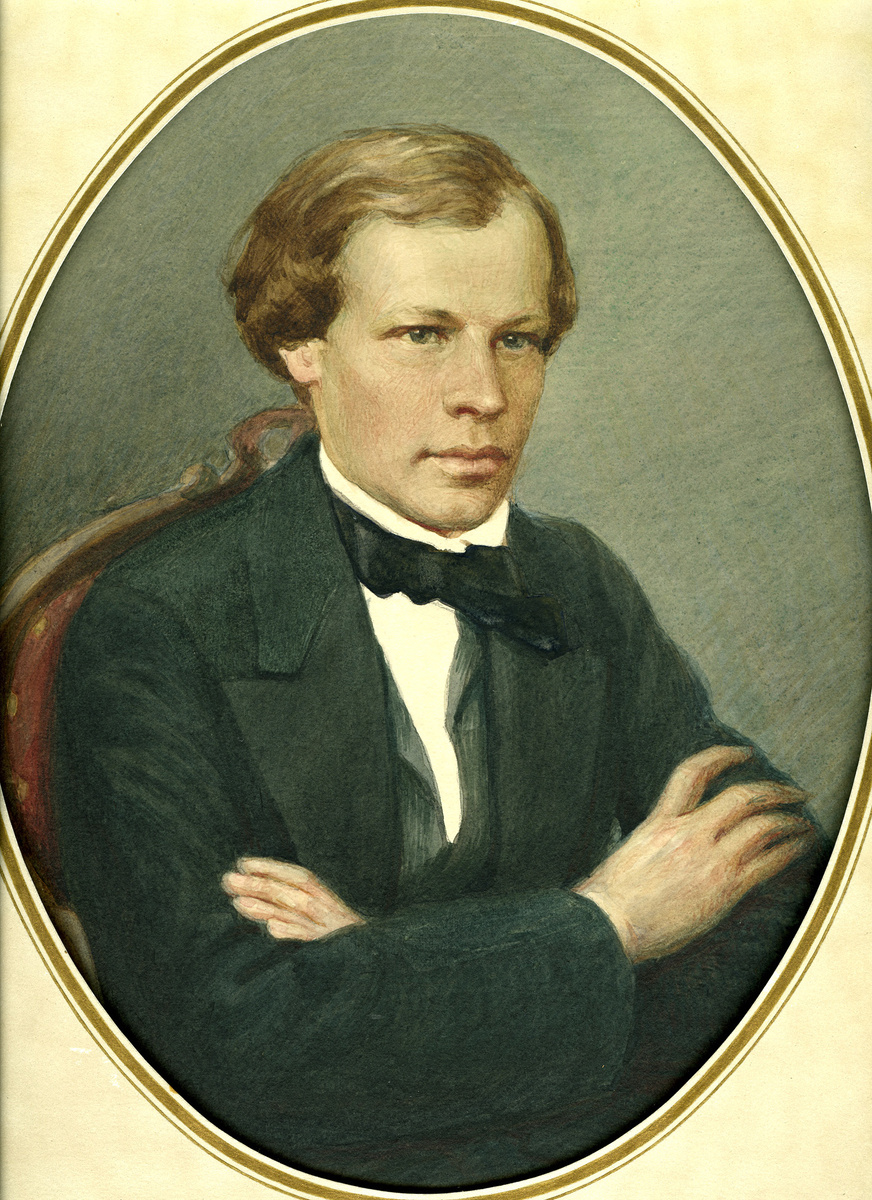 Дмитрий Менделеев в молодости