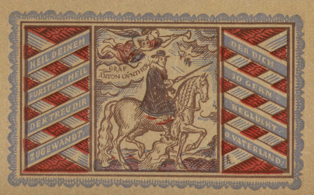 Ольденбург. 50 пфеннигов (реверс)