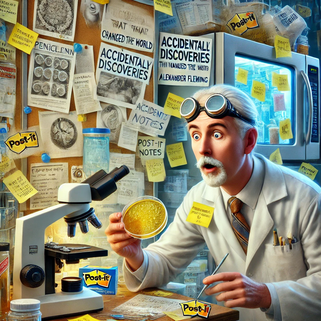 🧐 Случайные открытия, изменившие мир