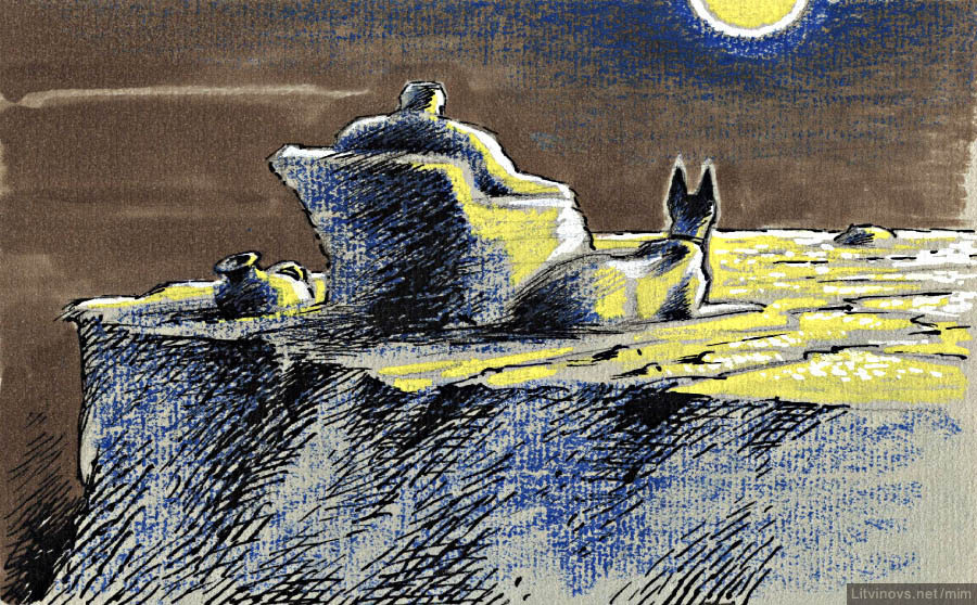 С. Тюнин. Пилат на горном плато