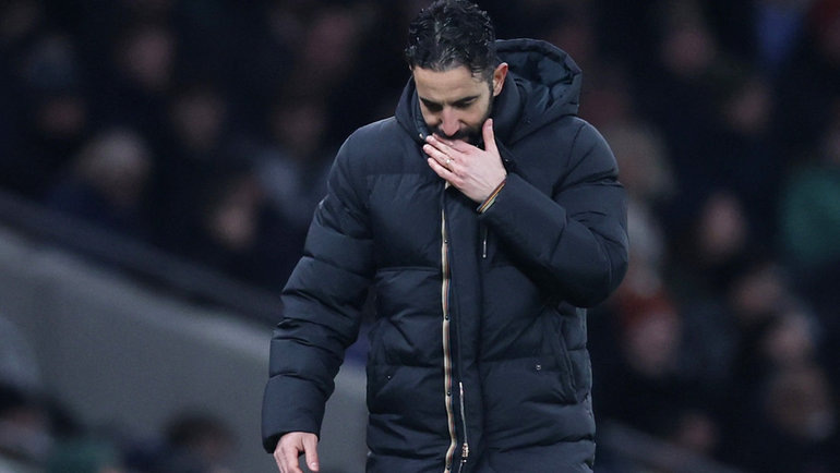    Рубен Аморим. Reuters