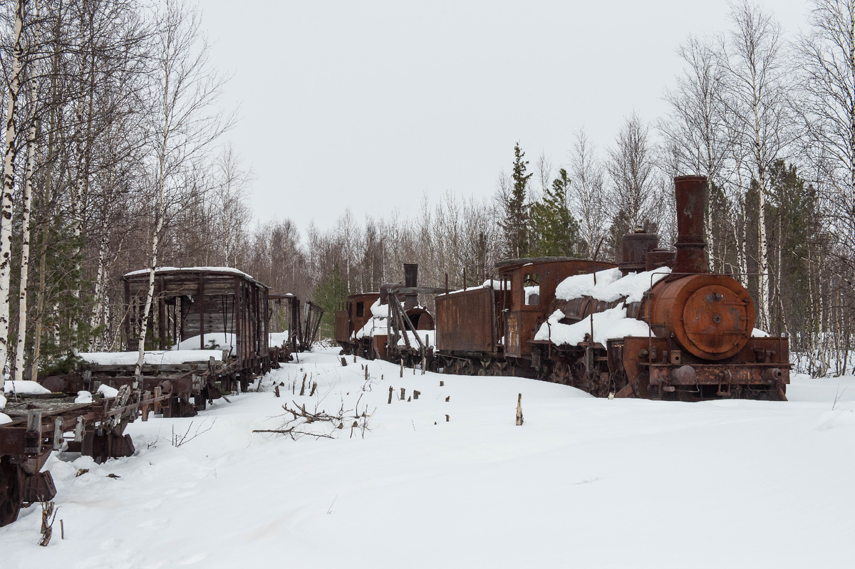 Строительство 503 - разъезд "Долгий"