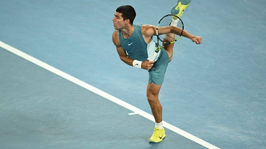 Карлос Алькарас не прочь продлить победную серию после титула на ATP 500 в Роттердаме (2025 Getty Images)