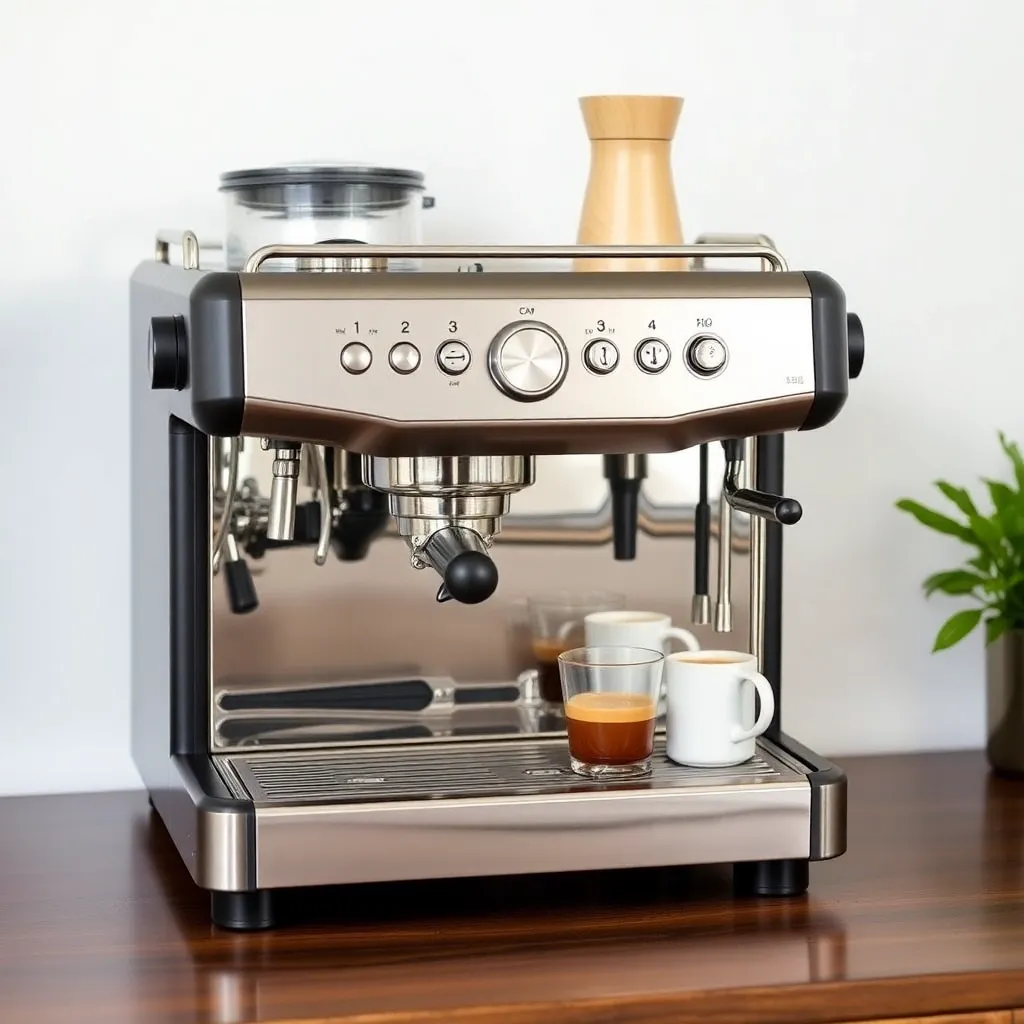 Пример домашней кофемашины 