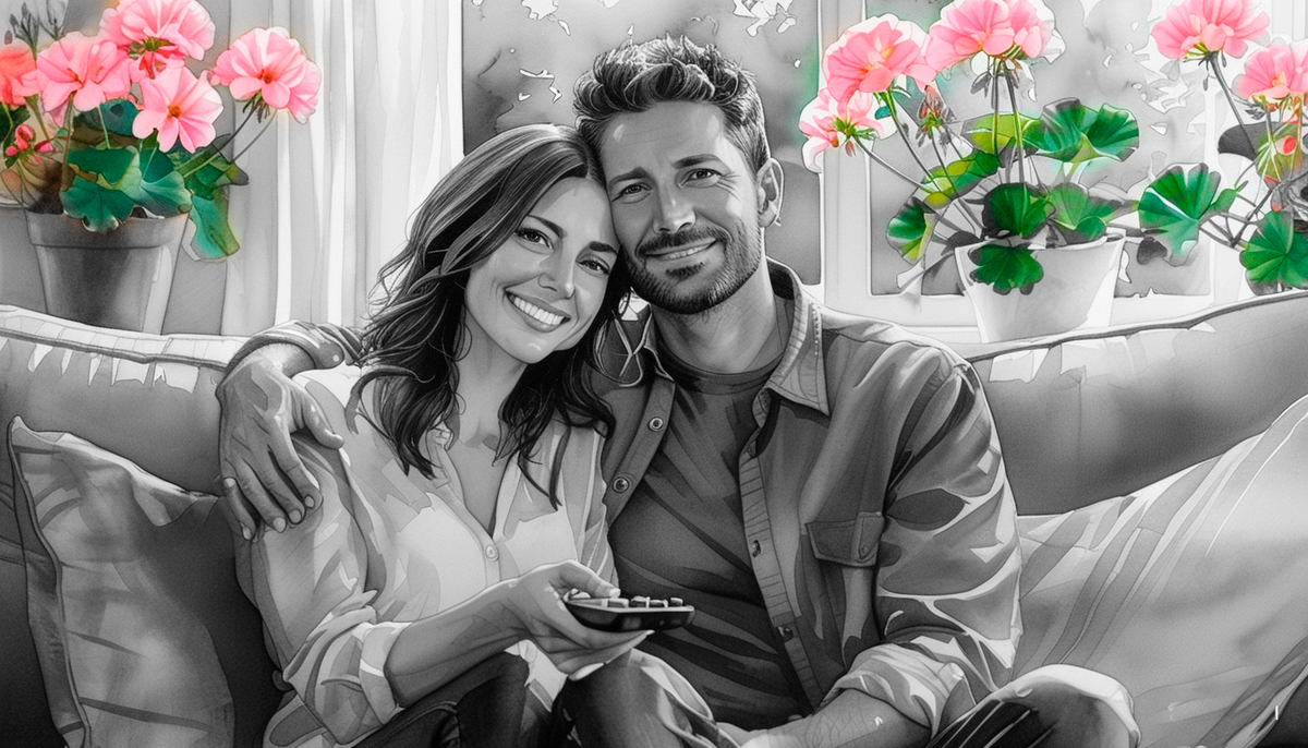 Единственно, чего смогла добиться Светлана, так это  совместного просмотра сериалов...