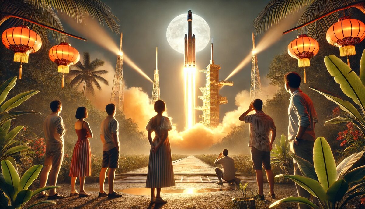 Космодром в Вэньчане 