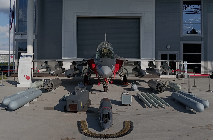 Внушительный арсенал Як-130М