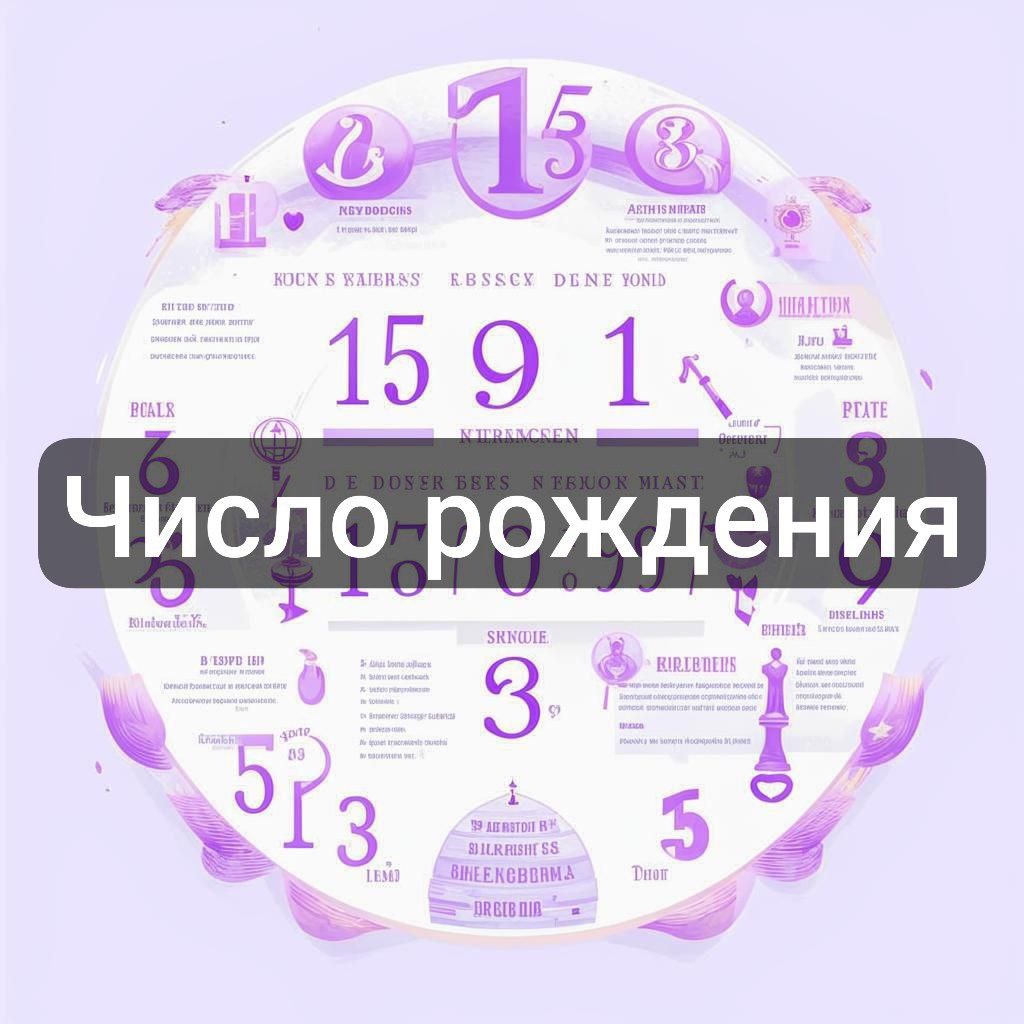 у каждого человека есть уникальный код его собственного числа рождения