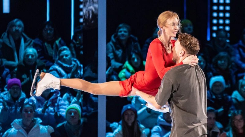     "Народный ледниковый". Седьмой выпуск. Пресс-служба Первого канала.