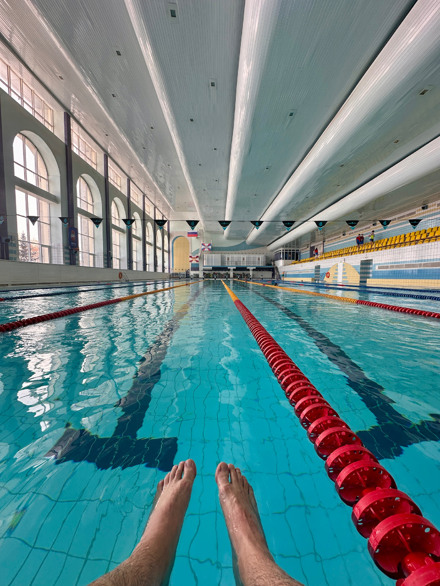 Не было фото с бортика - значит не тренировался! 😜