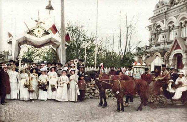   Камышин. Праздник «Белой ромашки». 1912 год