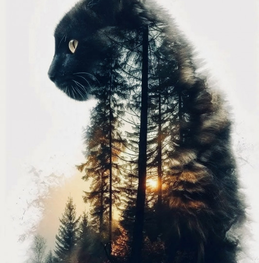 Кольцо с кошачьим глазом