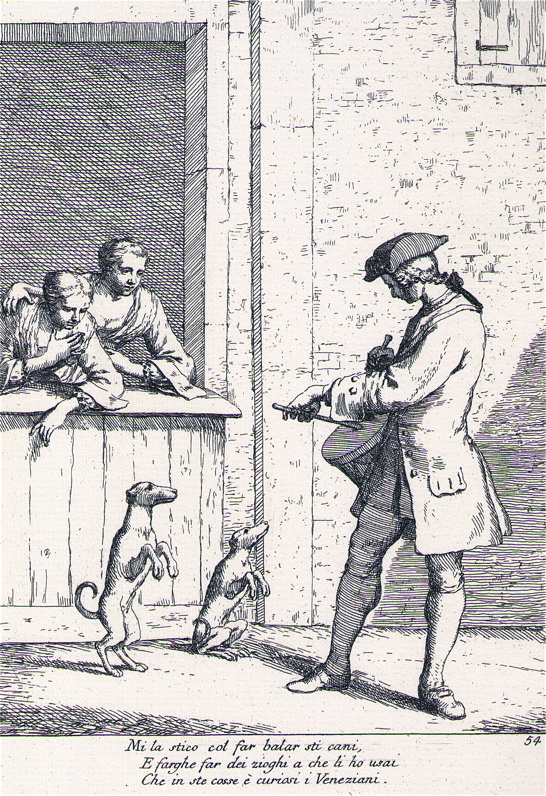 Гаэтано Зомпини, L'arti che vanno per via nella città di Venezia, 1753