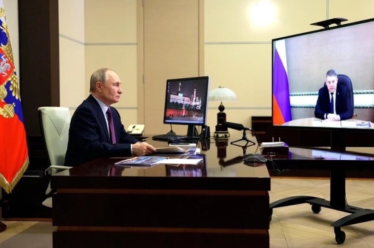    Диалог брянского губернатора с Президентом РФ вошел в сюжет «Вестей недели»