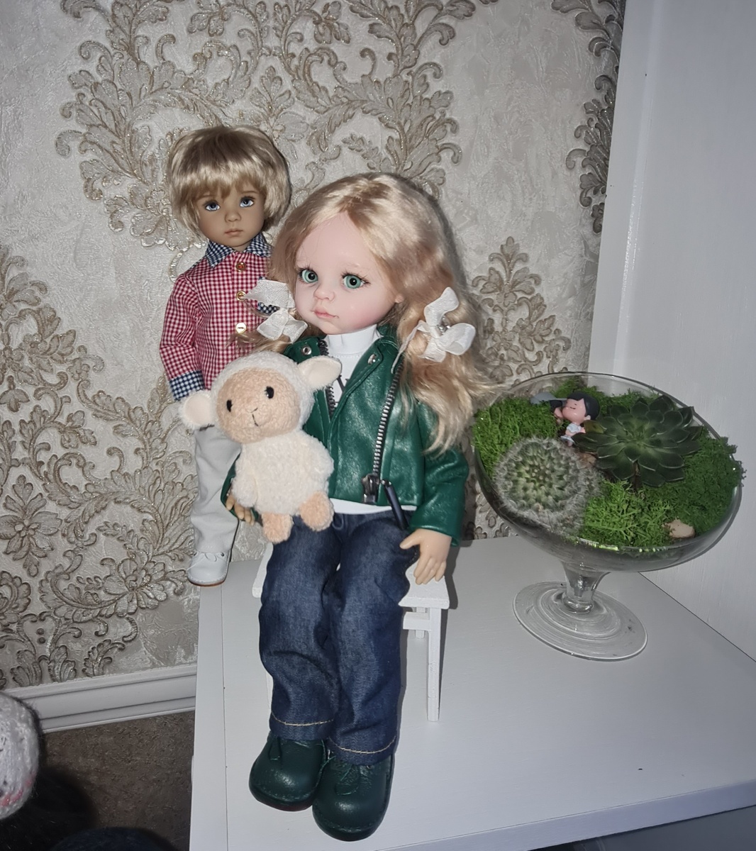 Марьяша готова и ждёт гостей.