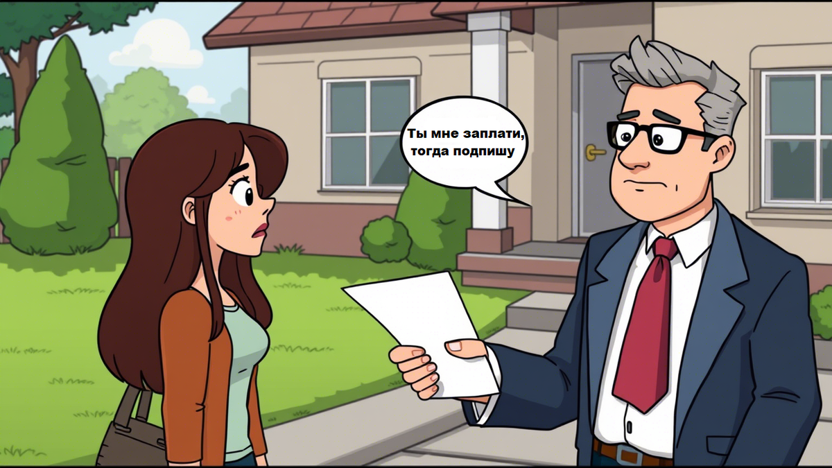 Он бросил ее беременной, а через несколько лет вернулся с требованием заплатить ему деньги за  то, чтобы он отказался от ребенка