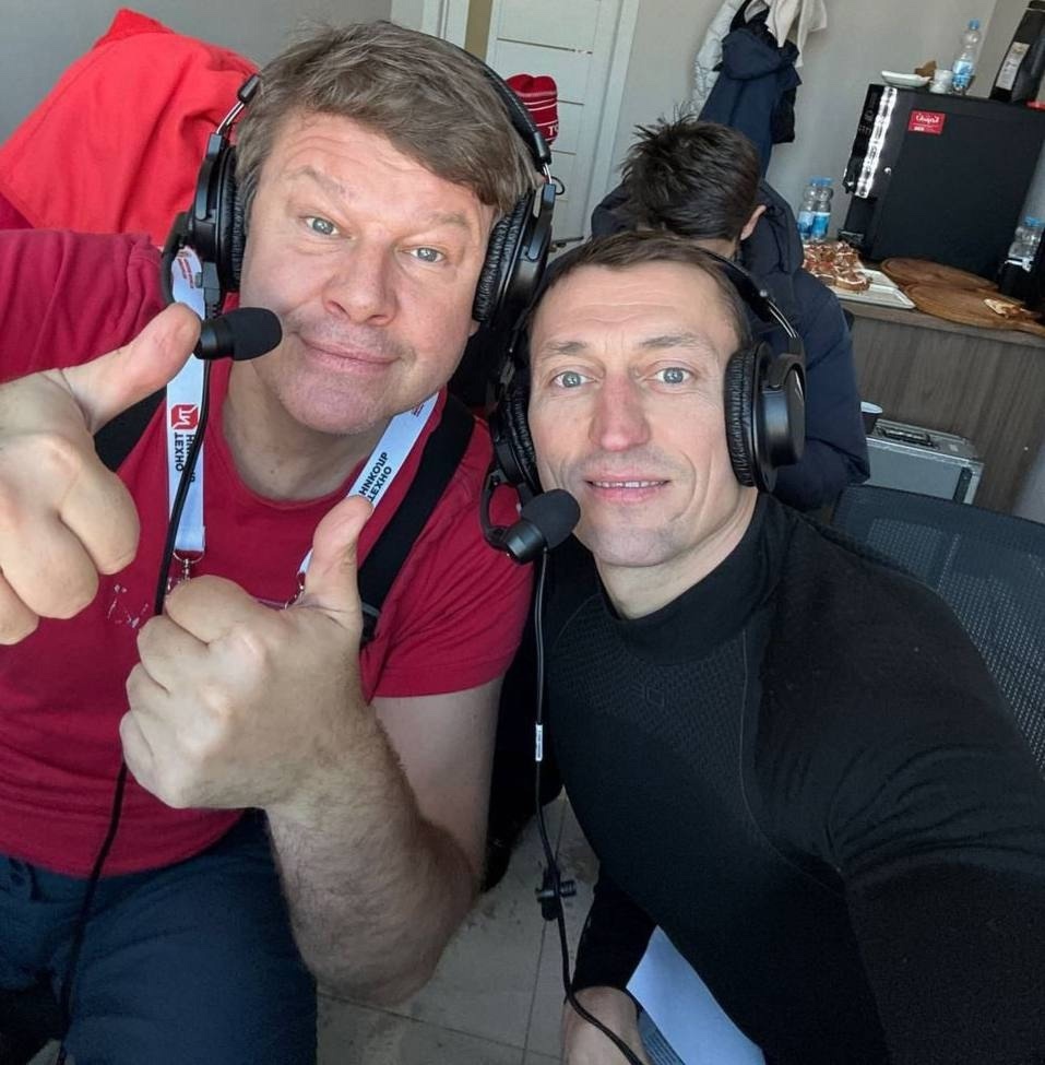 Д.Губерниев и А.Легков