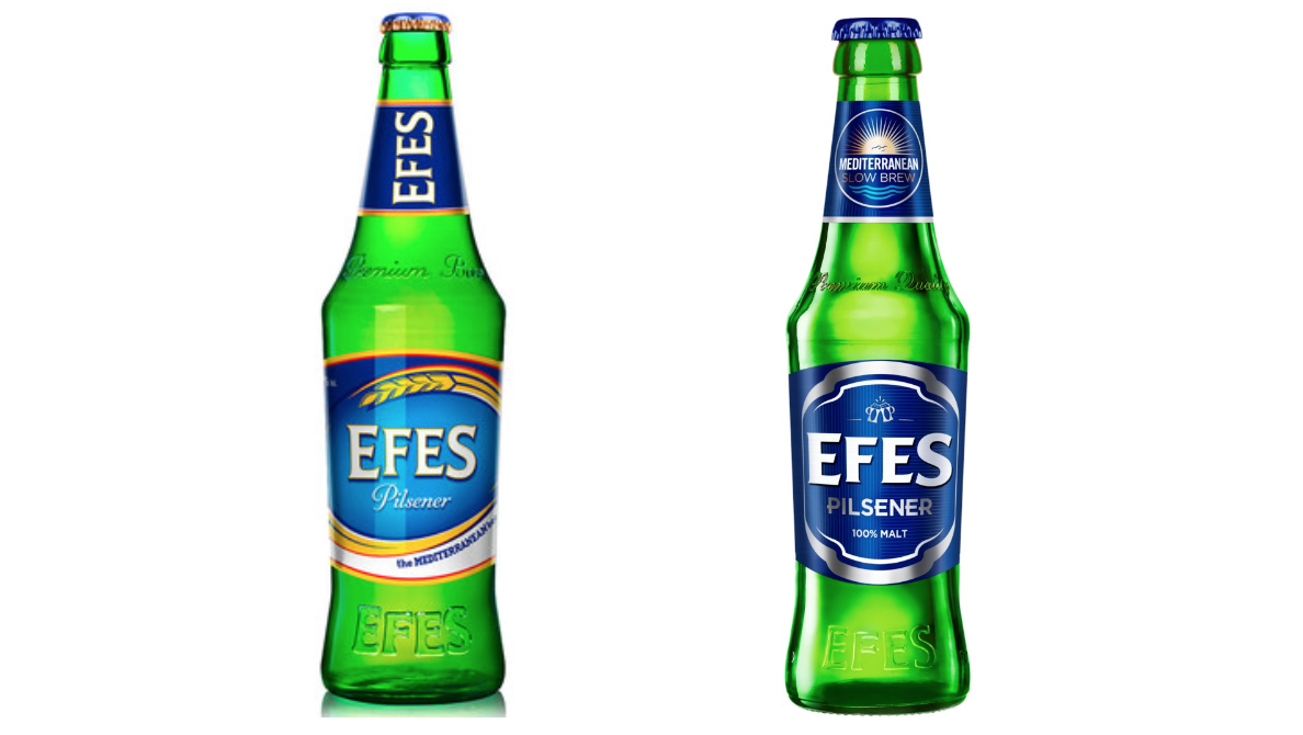 Узнаваемый дизайн пивных бутылок Эфес
Да, берём не просто фирменный зелёный цвет, а именно бутылку. Клуб обязан своей славной историей пиву, поэтому не надо стесняться. Вокруг неё заливаем глубоким синим цветом, чтобы контур бутылки лучше считывался на джерси.

Эта композиция была бы неполной без руки, которая держит бутылку. Это символ любви к пиву, и дань болельщикам которые поддерживают клуб. Поэтому на руке — тату с клятвой верностью.

На форме также уделено внимание деталям: на «холодном стекле» паттерн из капелек, а на «этикетке» с названием клуба ветки солода дополняют мячи.
На поясе шорт расположилась крышка от пивной бутылки с логотипом спонсора.

Мерч 1: Программки-снеки
Поддерживаем пивную концепцию съедобными программками на матч. На хлебцах печатаем пищевым принтером или выжигаем лазером: дату, время матча, логотипы команд и составы. Каждому сопернику можно задать свой вкус и специи. Ведь матч с Реалом будет наверняка «острее» чем с Олимпиакосом. Ознакомился с составами, отпил, закусил программкой. Профит!


Мерч 2: Матчдэй-будильник
Магнит, стилизованный под баскетбольное табло, отсчитывает время до следующего матча любимой команды. На магните специальная кнопка «Заказать Эфес». Жмяк! И готов заказ на доставку пива для уютного домашнего просмотра игры дома.
Такой магнит можно сделать в коллабе со службами доставки, после нажатия перезванивает менеджер и подтверждает заказ.