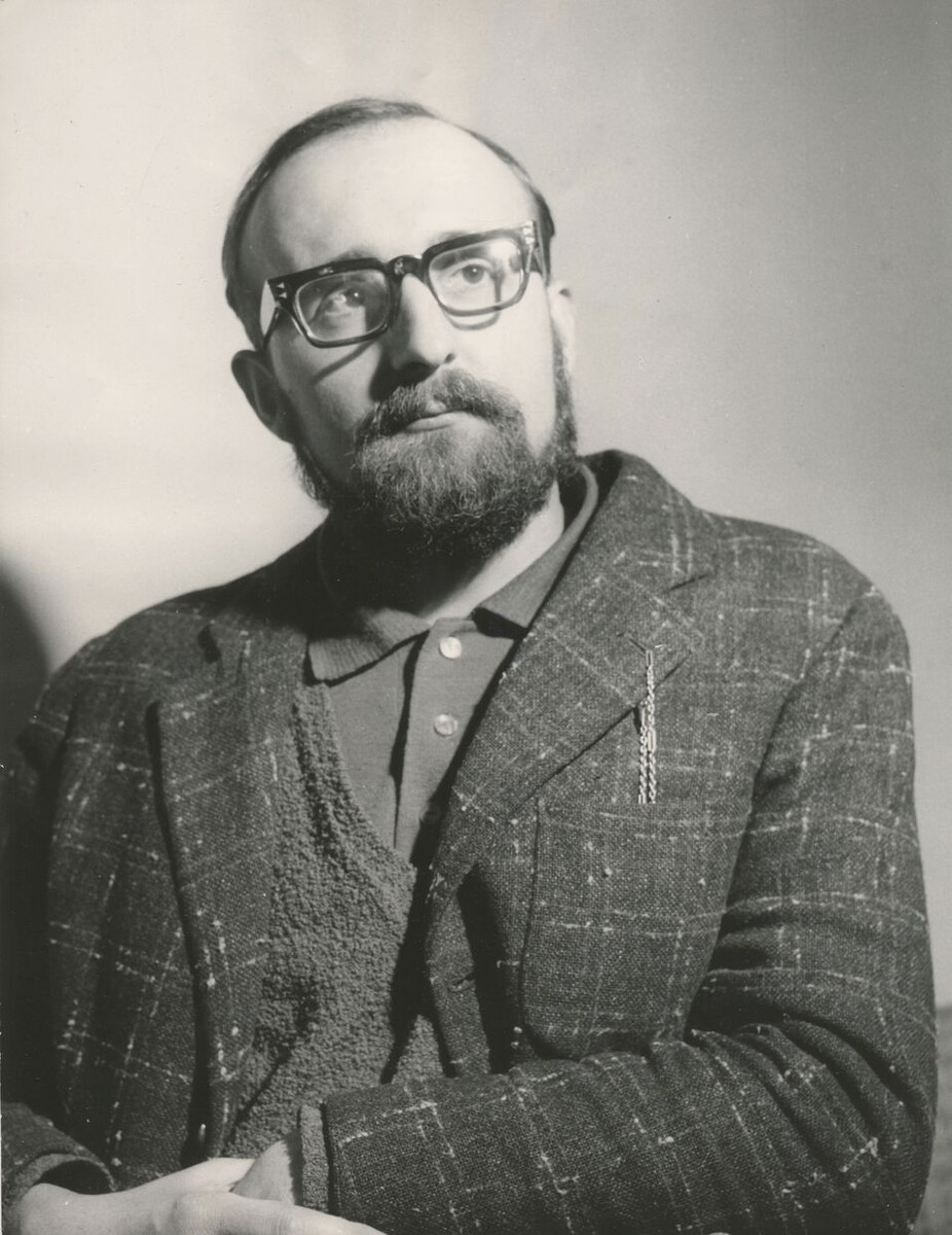 Кшиштоф Пендерецкий.
Фотография хранится в библиотеке Филармонии