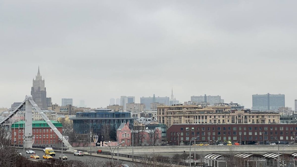 Вид на Крымский мост