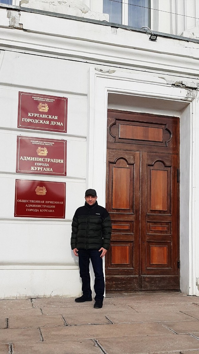 Бывший свердловский мэр и депутат Заксобрания лично приехал в Курган, чтобы бороться за пост мэра. Фото: VK/Владимир Герасименко