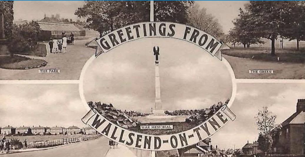 Город Воллсенд, центр британского судостроения, почтовая карточка  середины 40-х годов ХХ века. Листайте галерею, чтобы увидеть фотографии Волсенда 30-х -40-х годов. 