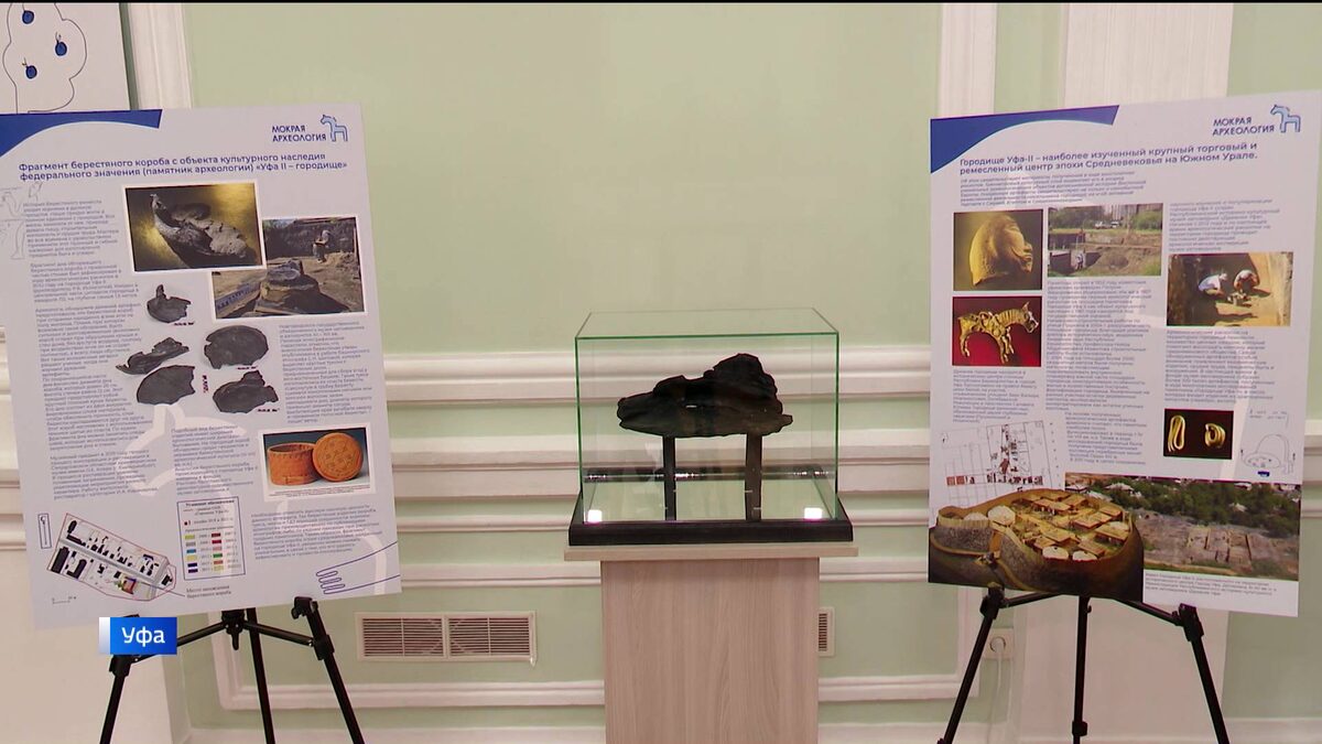    В Уфе в Национальном музее Республики Башкортостан проходит выставка “Мокрая археология”