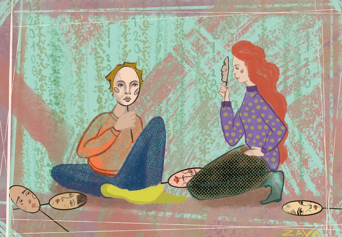 Рисунок к статье - художник Н.Завадская