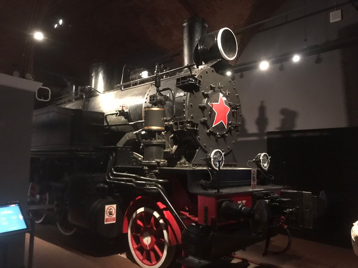Фото сделано автором этого Дзен-канала Ириной Князевой в Музее железных дорог России (Санкт-Петербург).